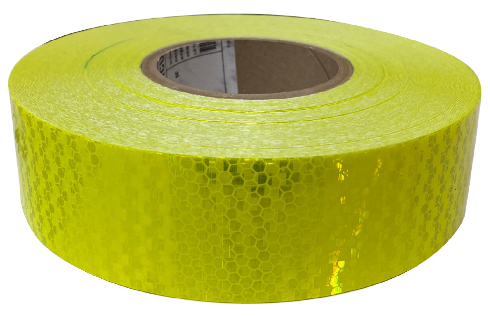Fluorescent Yellow - Class 1 X Adhesive Tape - 50mm x 45700mm - JR ...